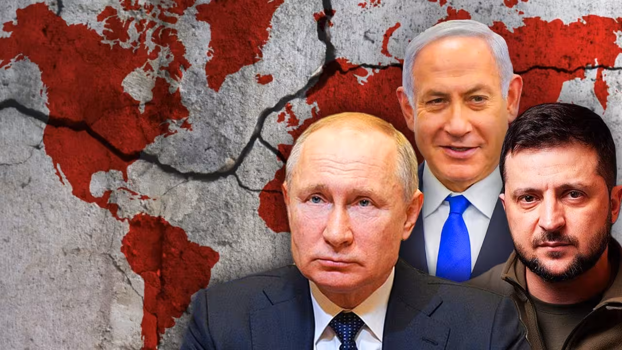 Putin, Netanyahu e Zelensky
